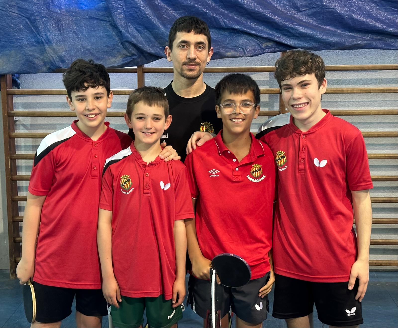 Equip Joves al Gimnàs